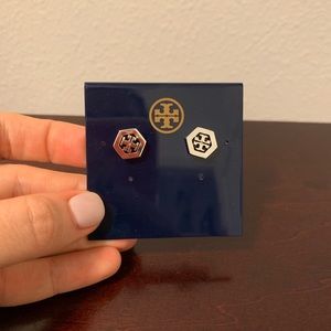Silver Tory Burch Earrings